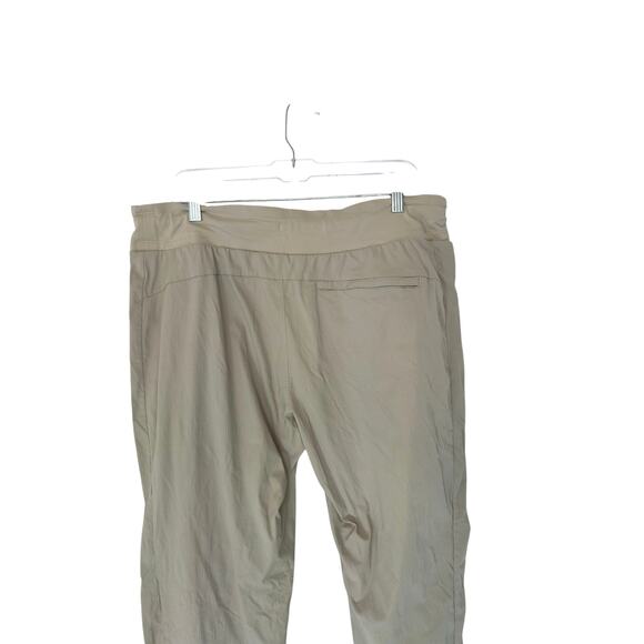 Athleta Tan Workout Athleisure Trekkie North High Rise Jogger Pant Size 16 - Picture 8 of 12